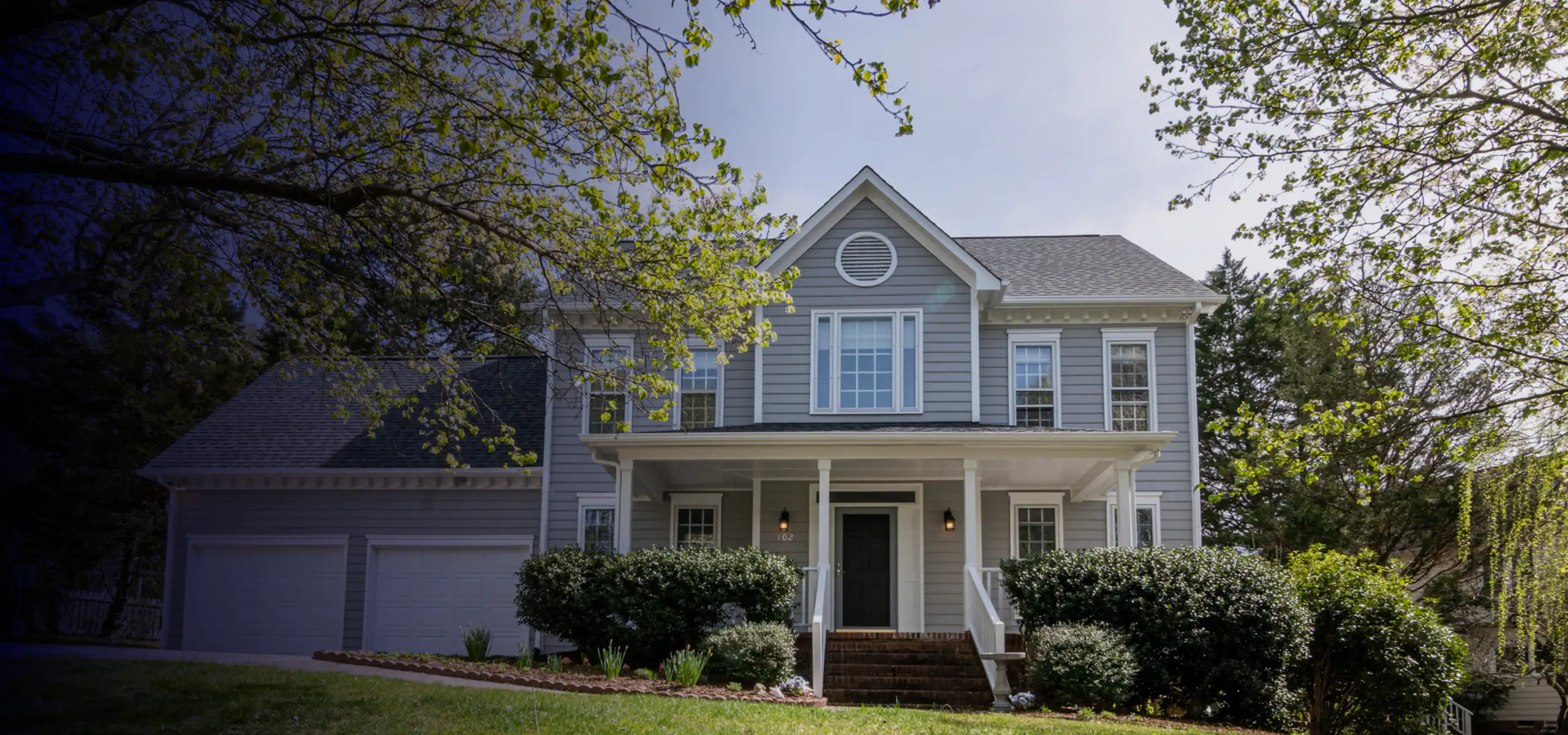 exterior view of a house in upper darby pennsylvania